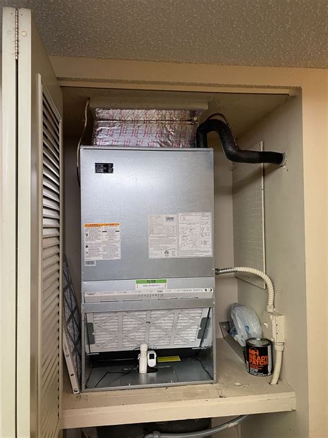 air handler electrical box|return box for air handler.